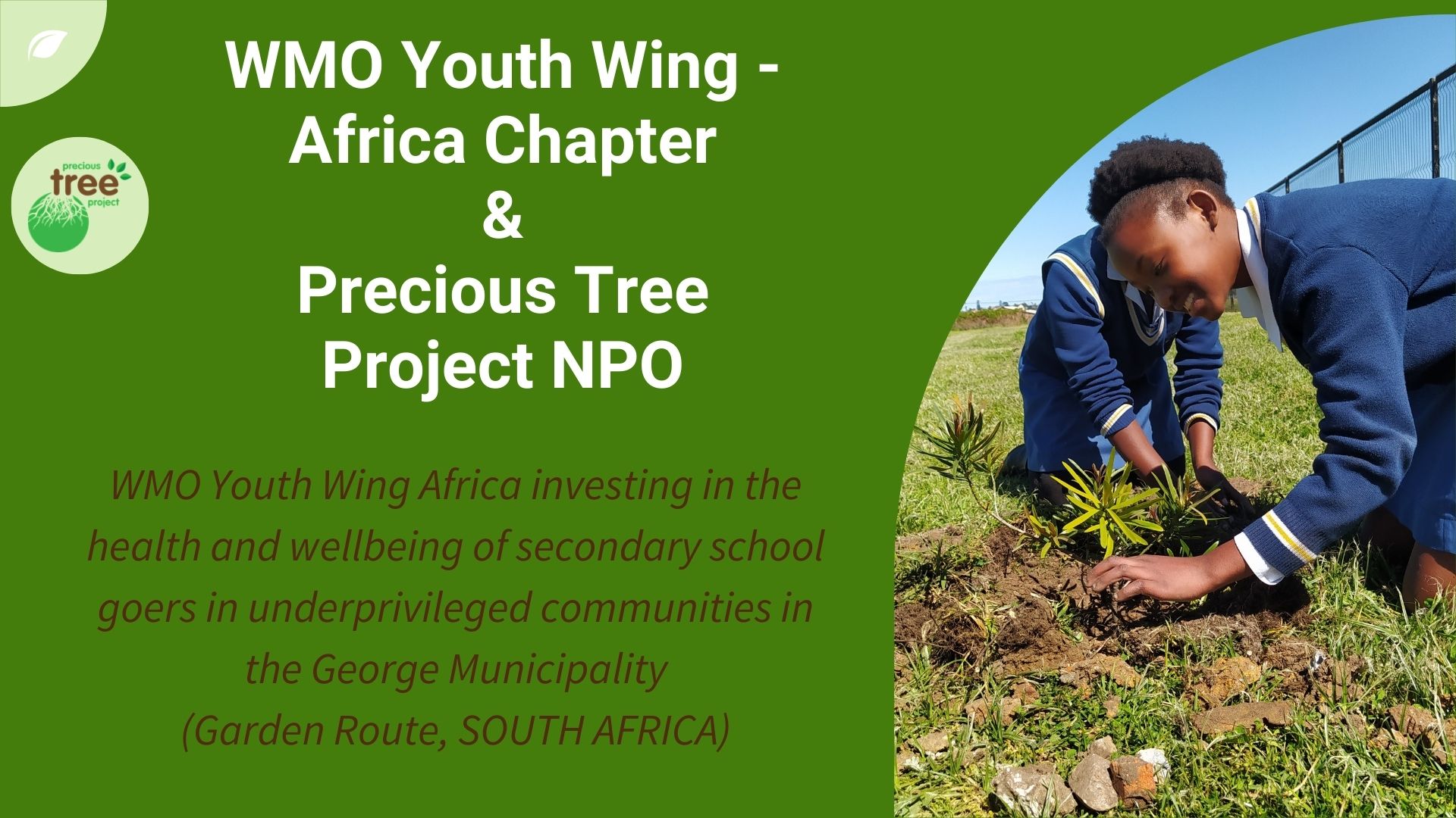 Tree Planting and Environmental Awareness Initiative – Thembalethu High School Precious Tree Project